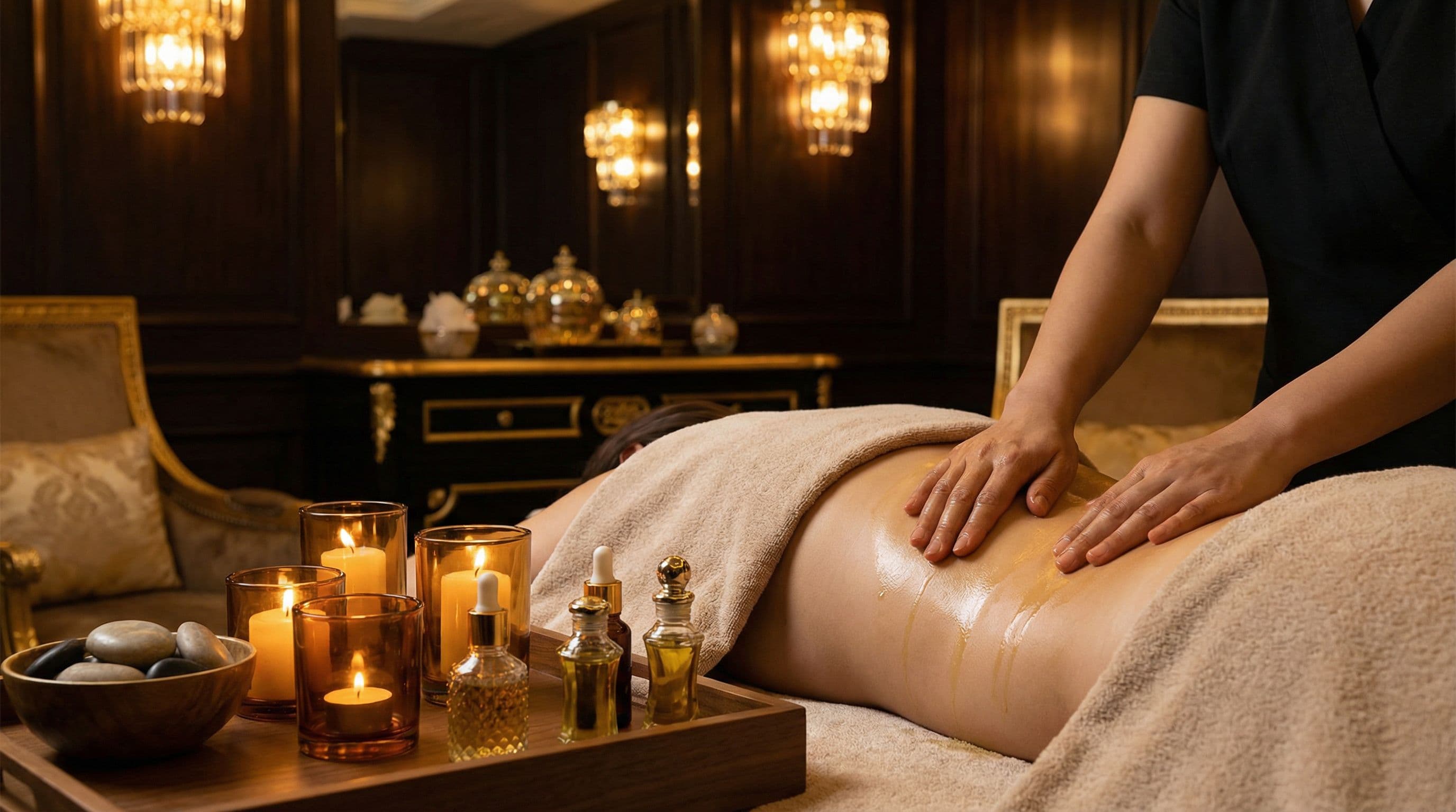 นวดน้ำมันอโรมา